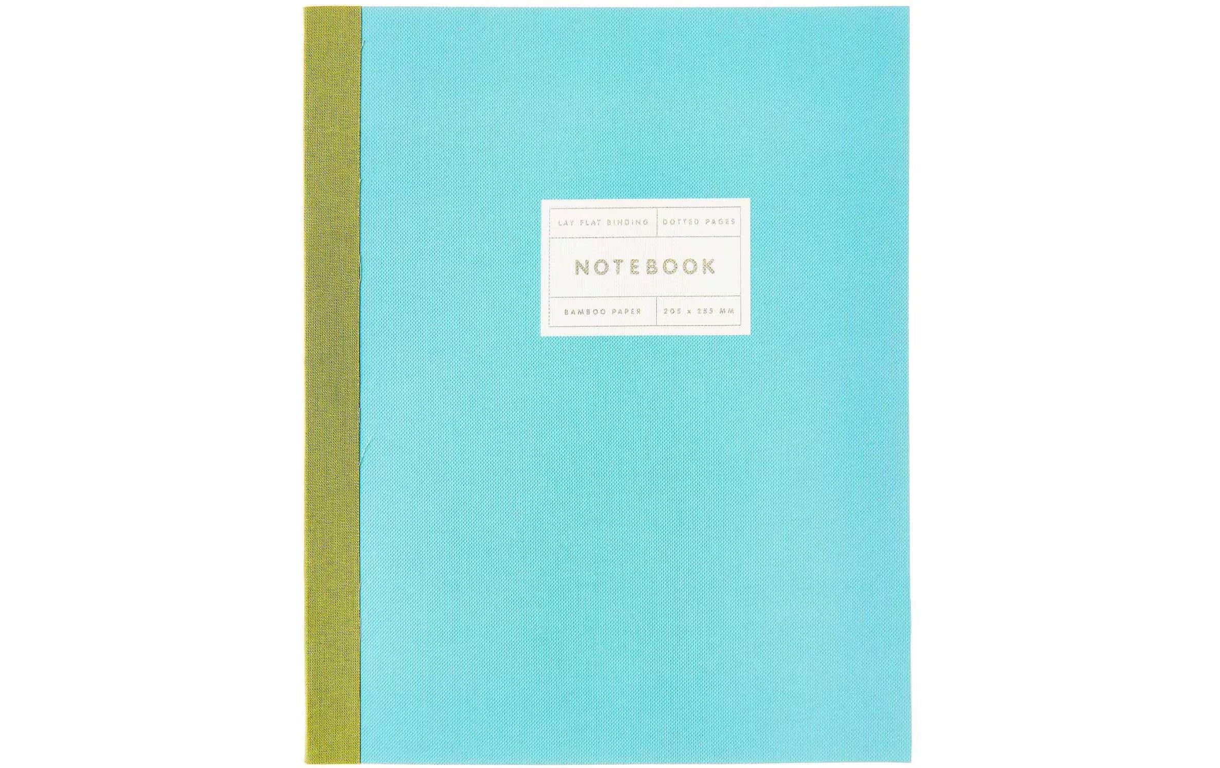 Rico Notizbuch L, blau