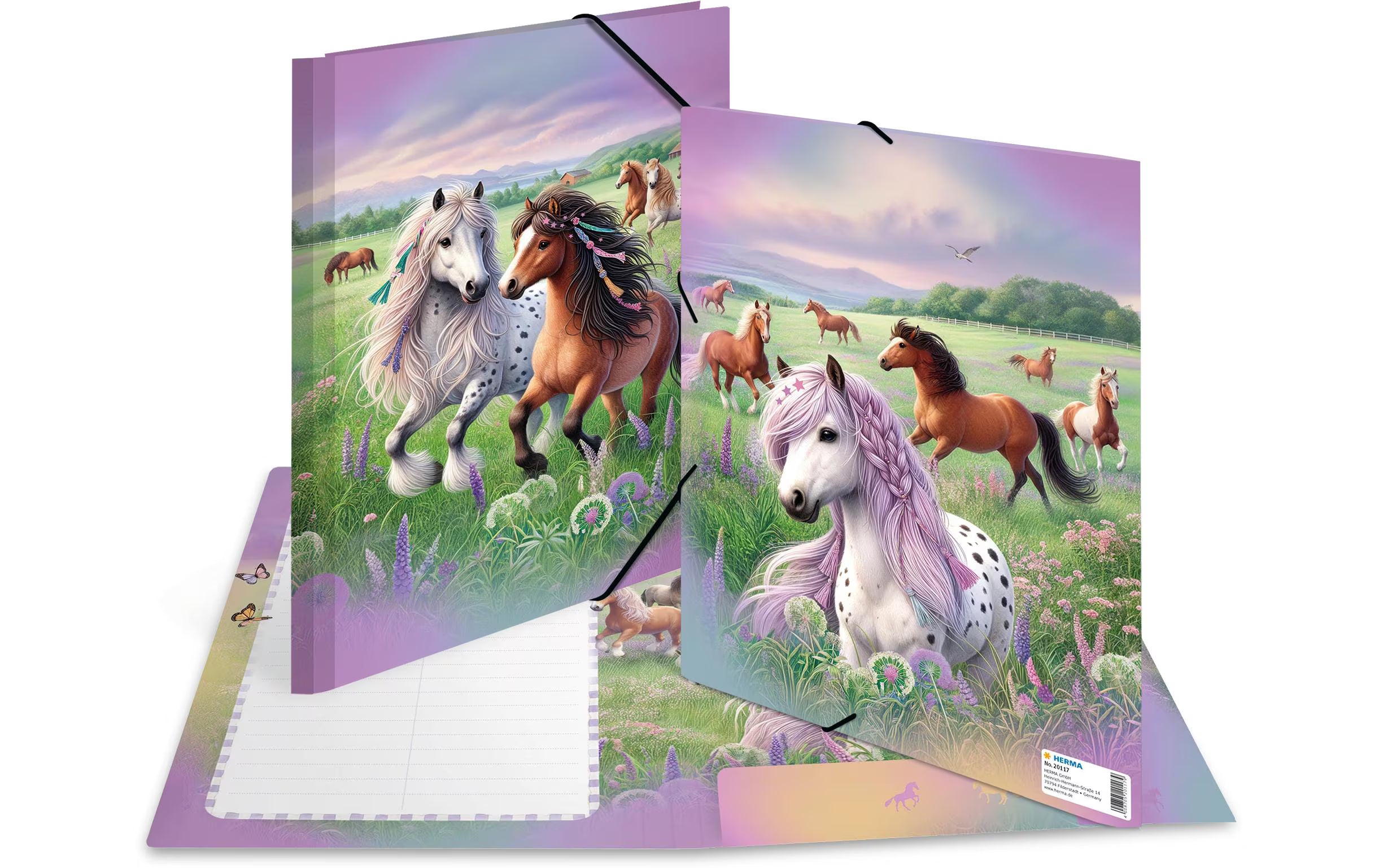 Herma Sammelmappe A4 Pferdewelt