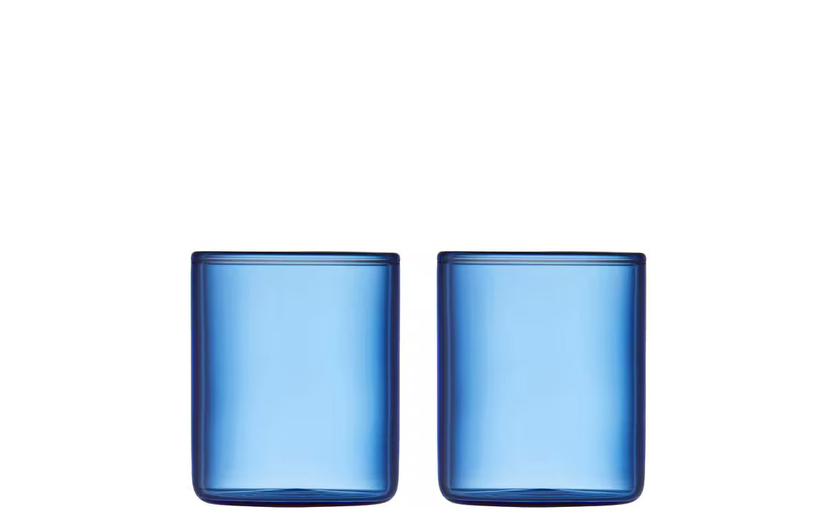 Lyngby Shotglas Torino 5.5 cl 2 Stk. Blue