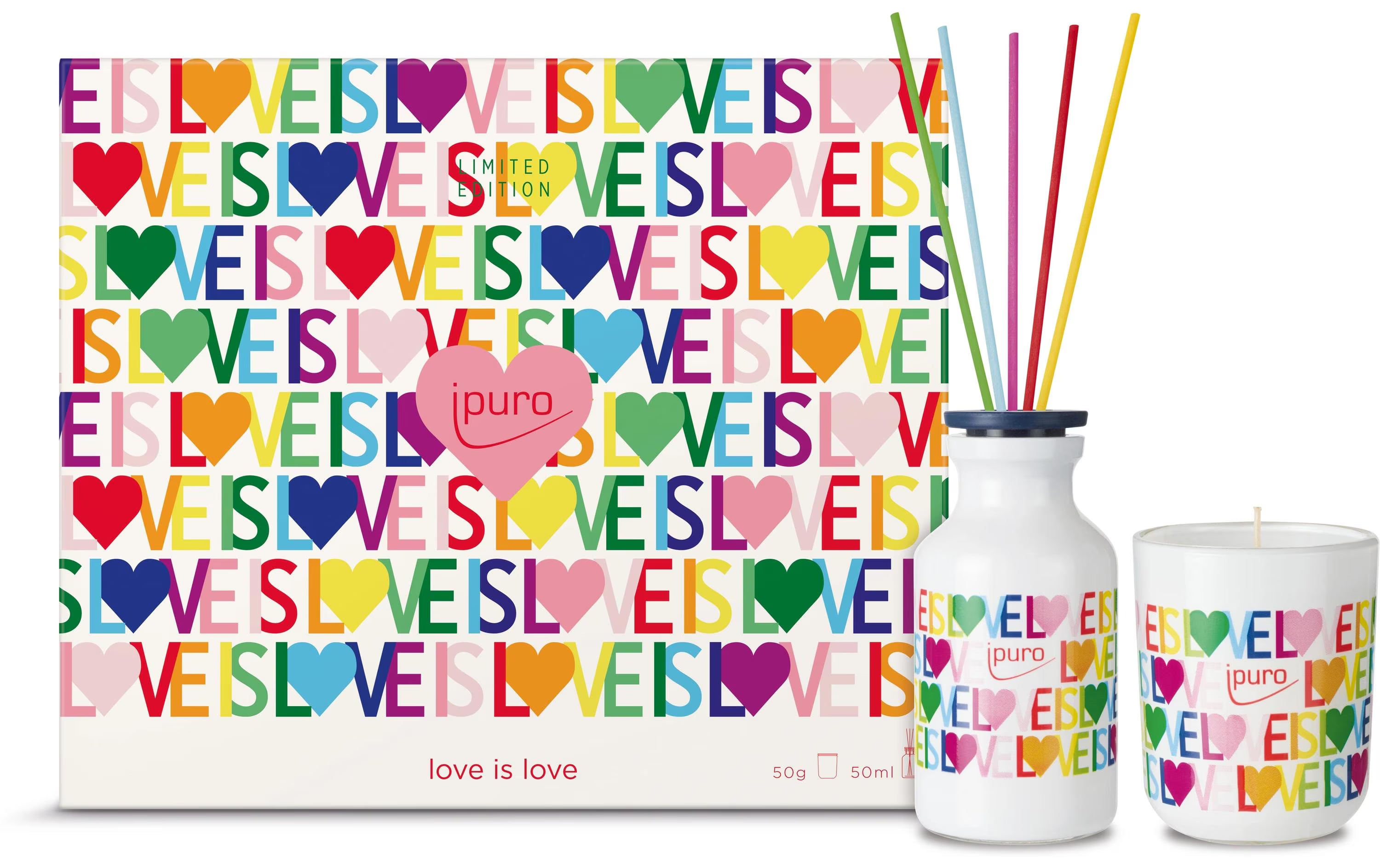 Ipuro Geschenkset love is love