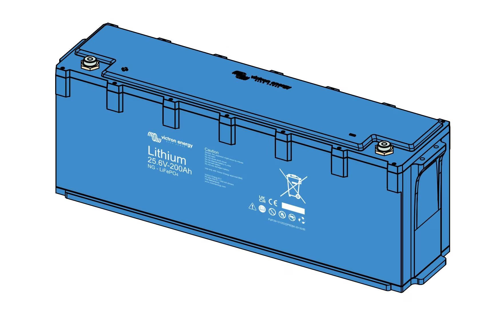 Victron Energy LiFePO425,6V 200Ah NG