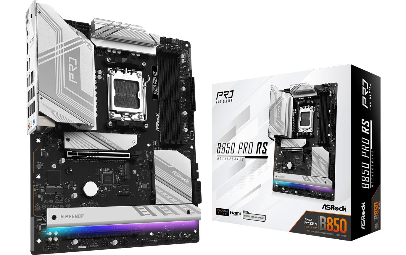 ASRock B850 PRO RS, ATX, AM5