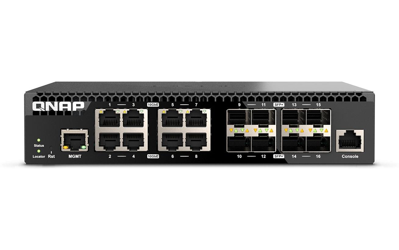 QNAP QSW-M3216R-8S8T, Management Switch