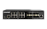 QNAP QSW-M3216R-8S8T, Management Switch
