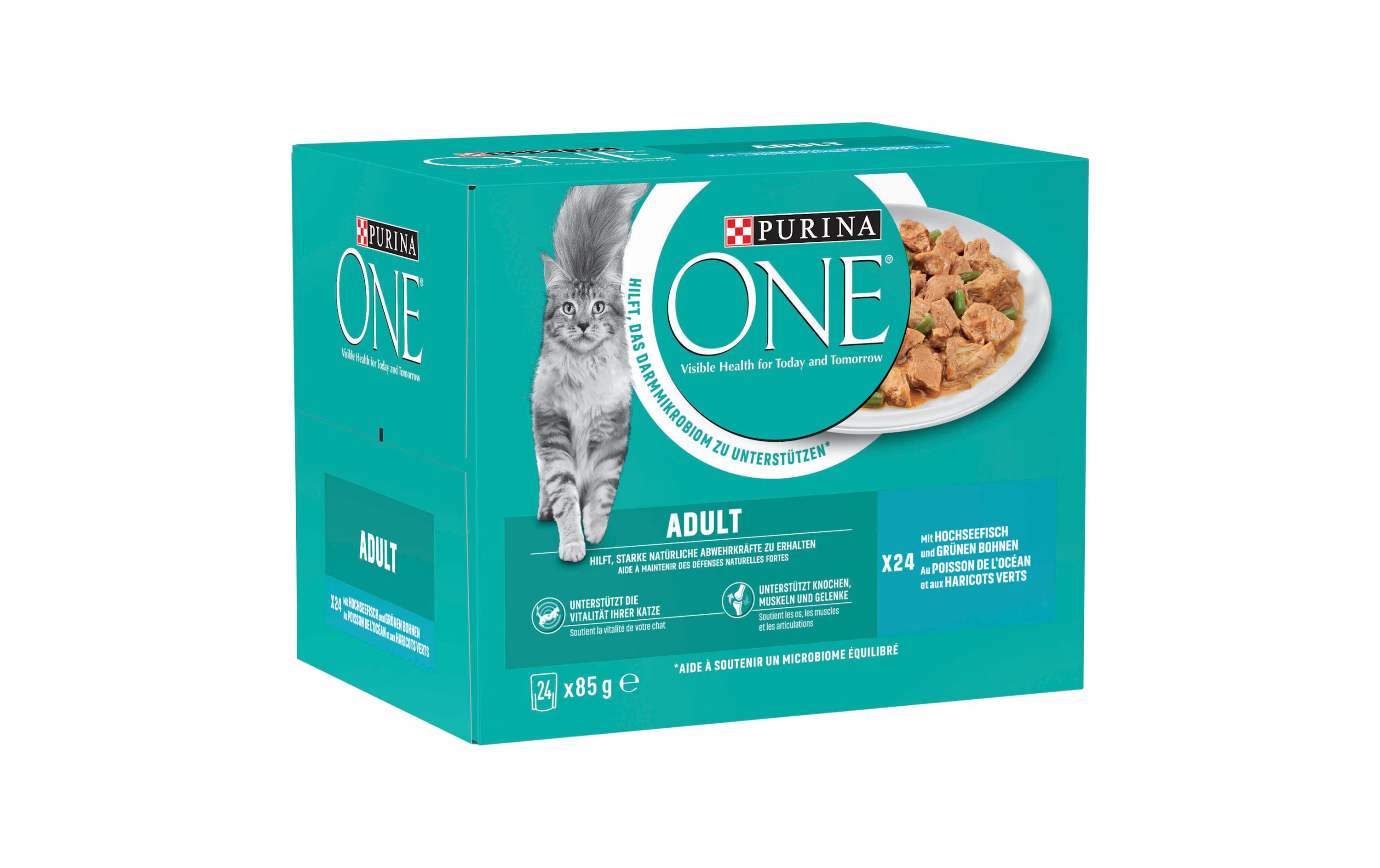 Purina One Nassfutter Adult Fisch