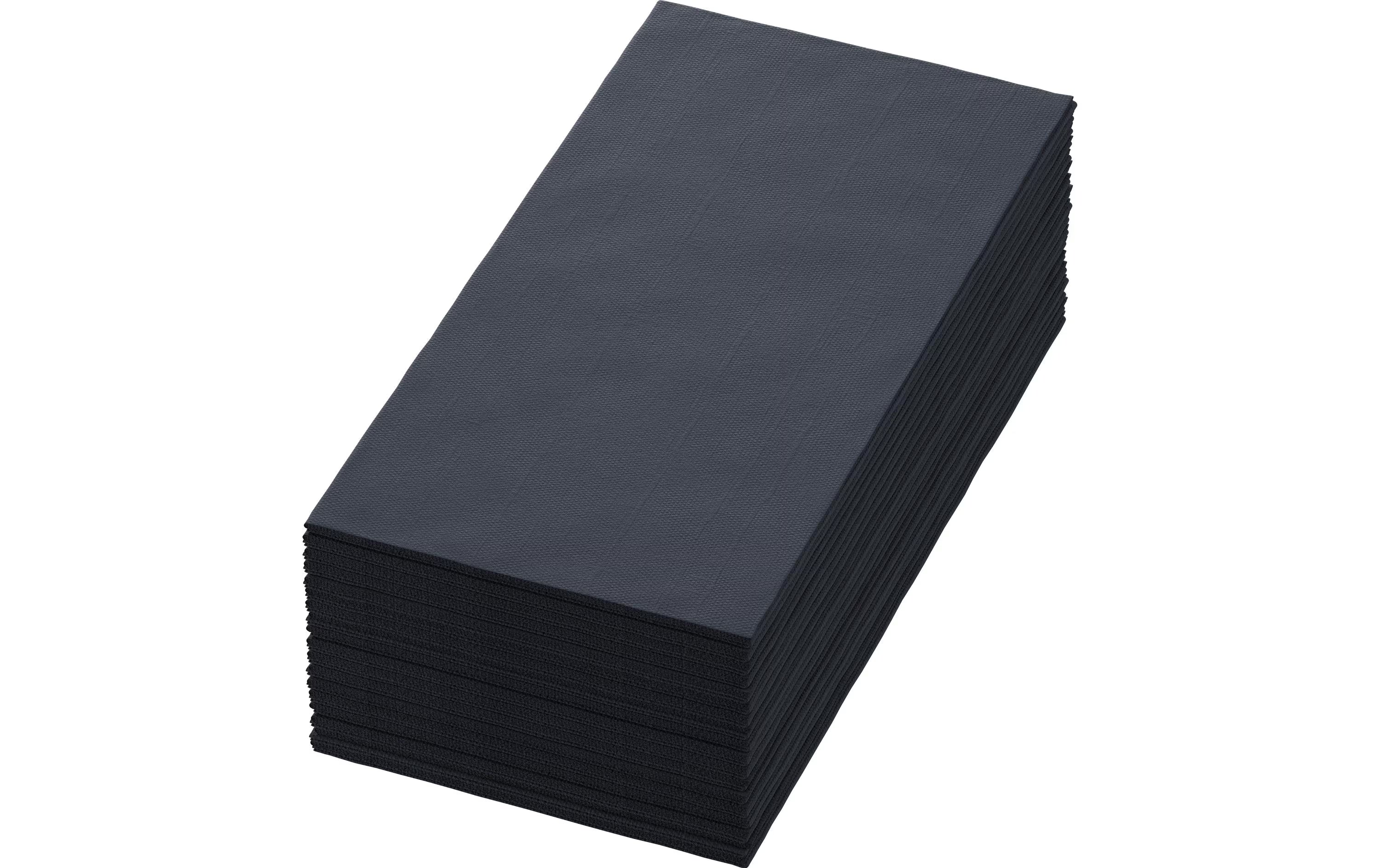 Duni Servietten Tissue 3-lagig schwarz
