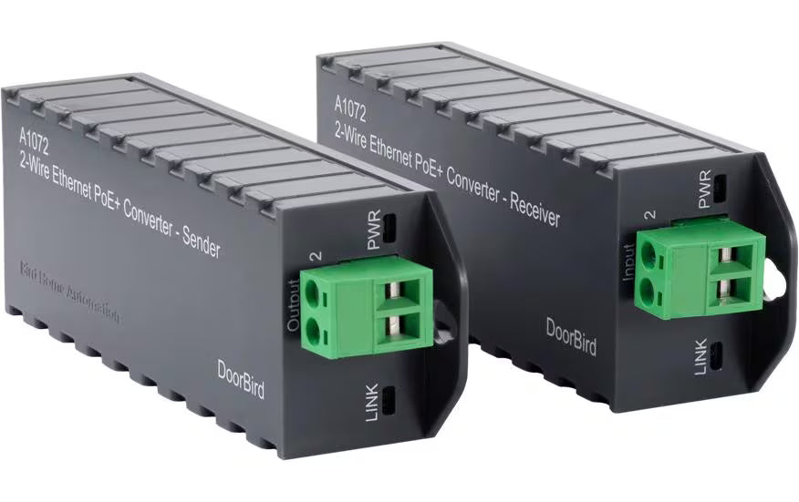 Doorbird 2-Drath Ethernet PoE+ Konverter