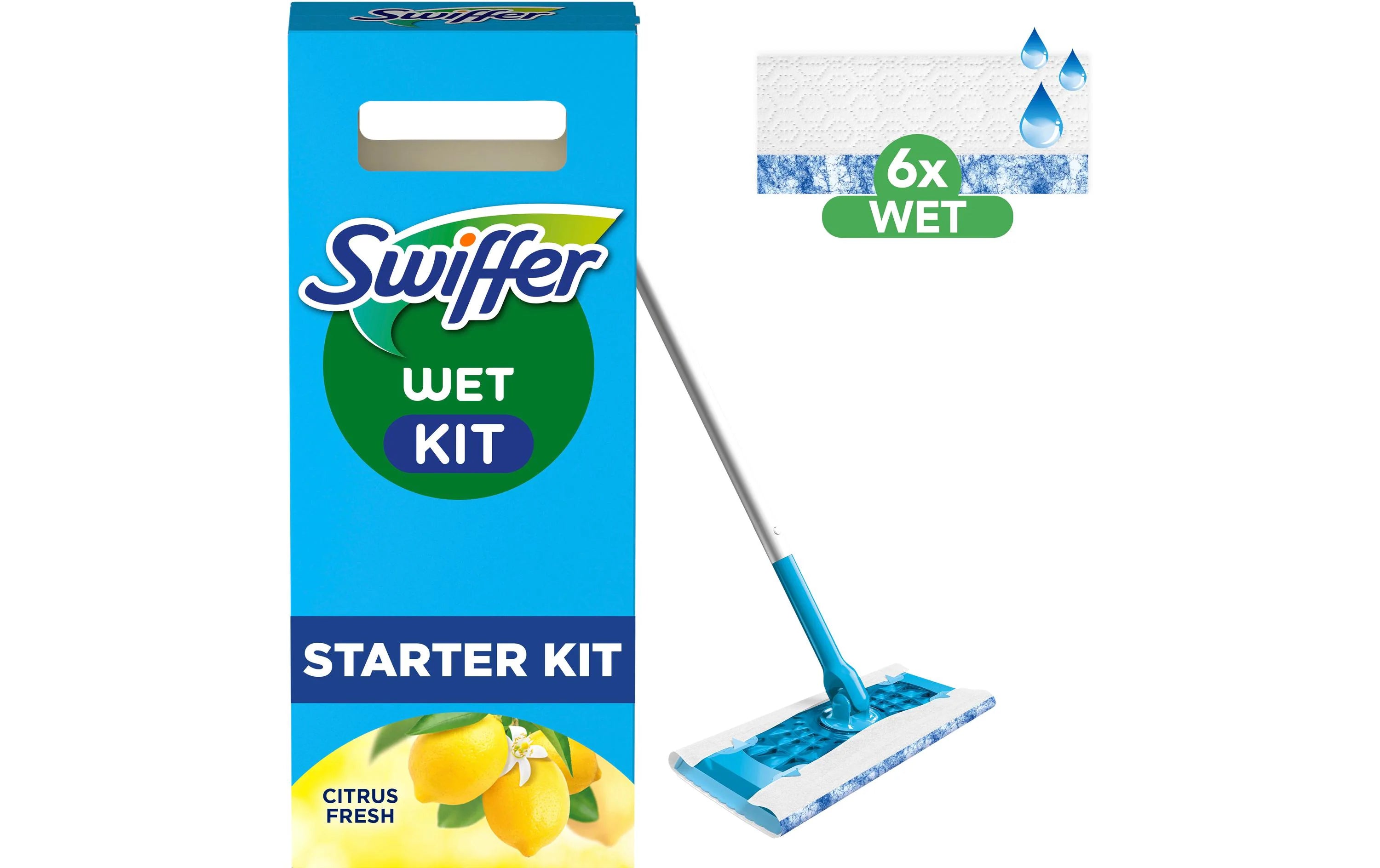 Swiffer Boden Starterset Blue