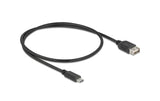 Delock USB2.0 Kabel EASY USB C-A, 0.5m