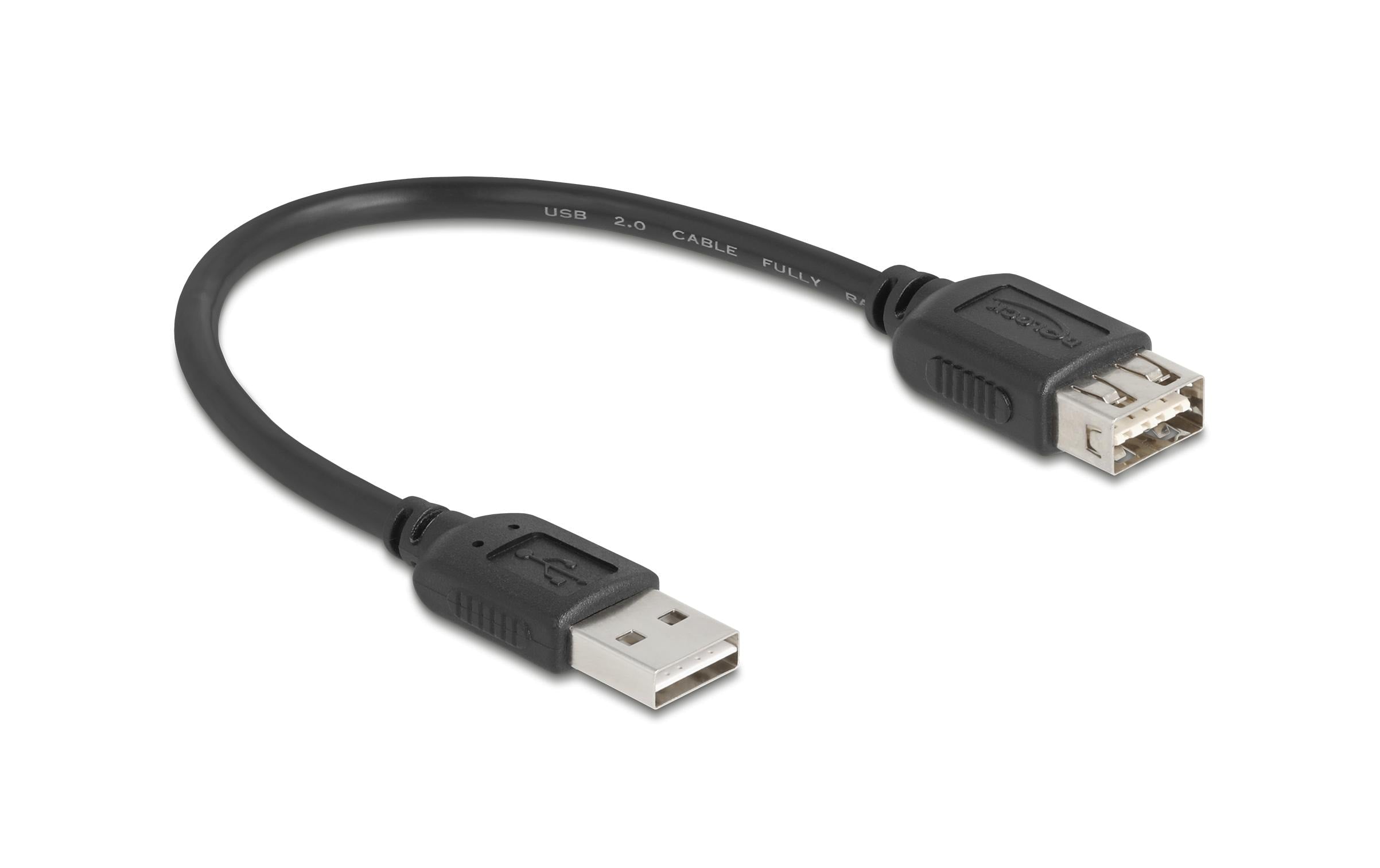 Delock, USB 2.0-Verlängerungskabel USB A -