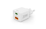 Hama Gan charger USBA USBC 20W