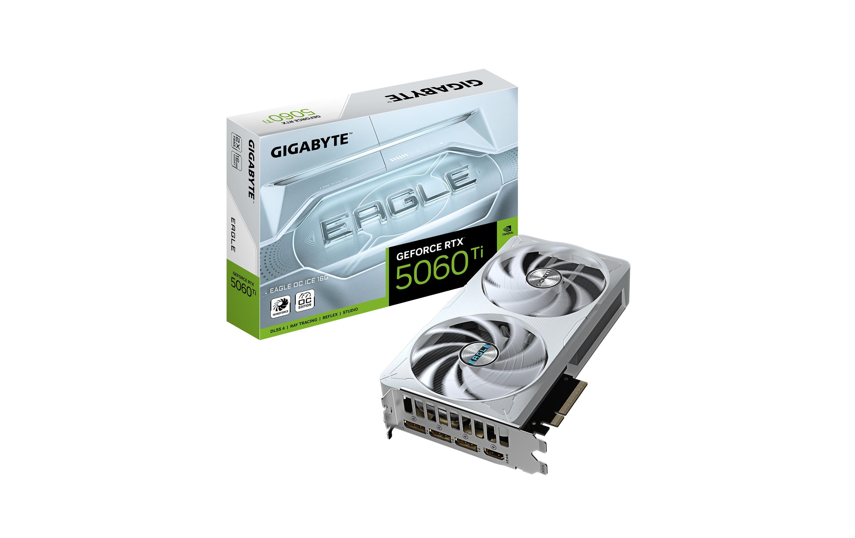 Gigabyte RTX5060 Ti EAGLE OC ICE 16GB