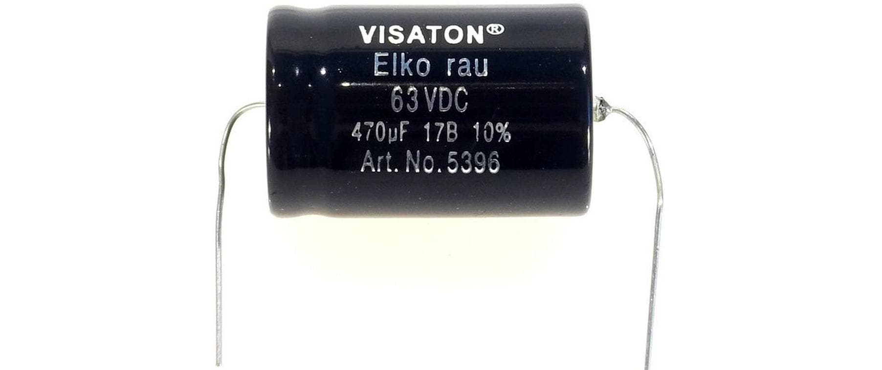 Visaton Tonfrequenz-Elko rauh 470 µF