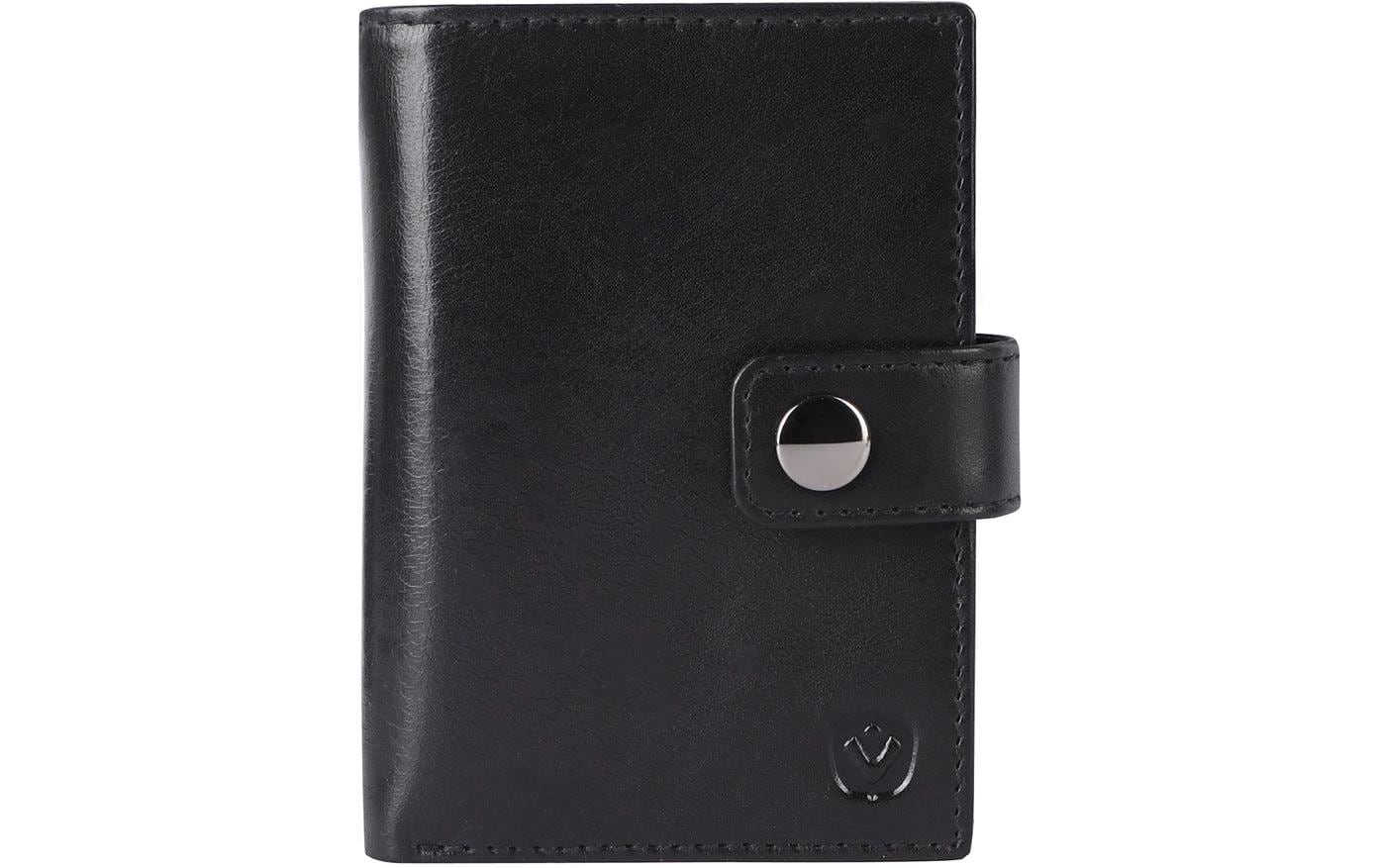 VALENTA, CardWallet Leather MagSafe Black