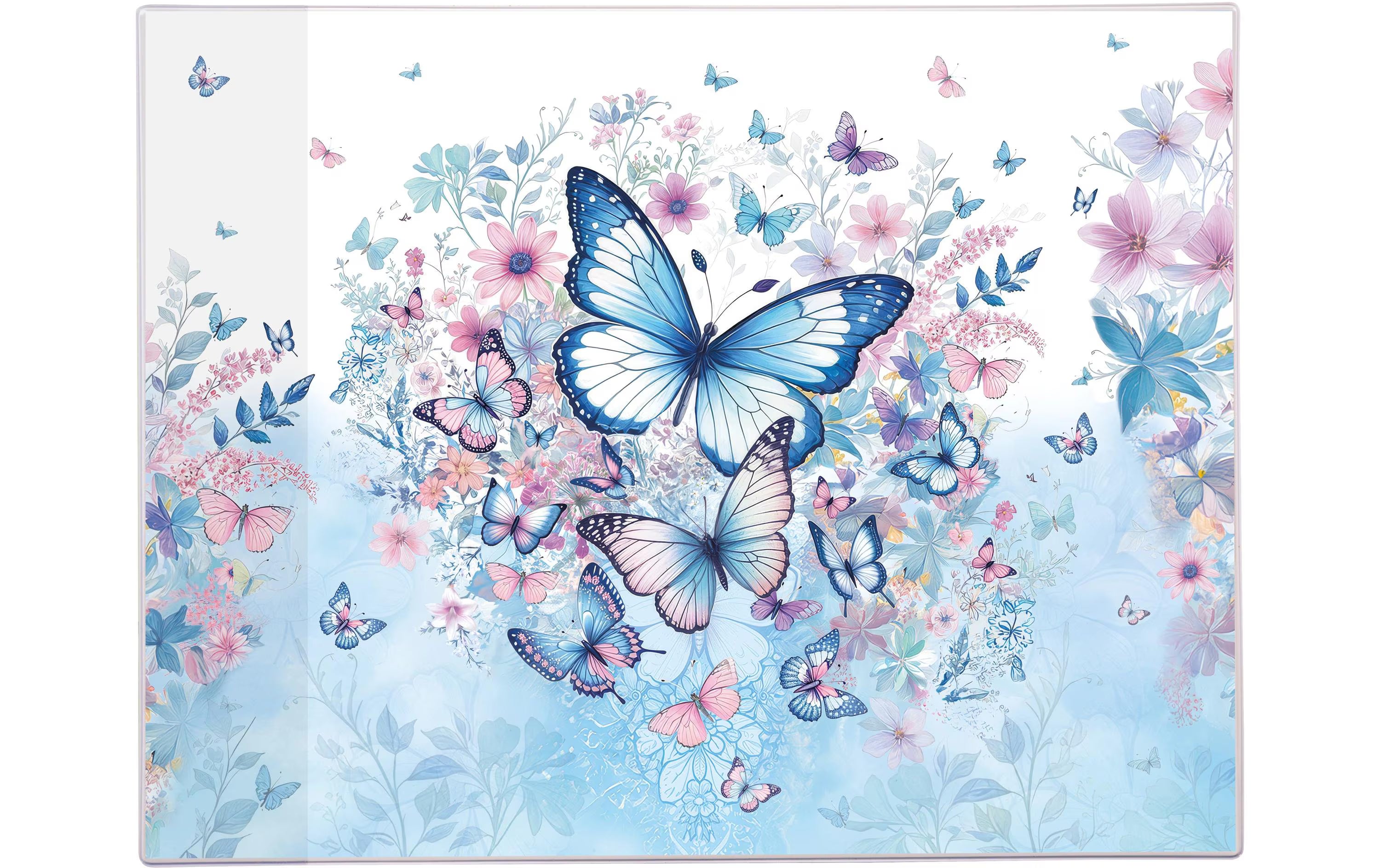 Goldbuch Schreibunterlage Schmetterling