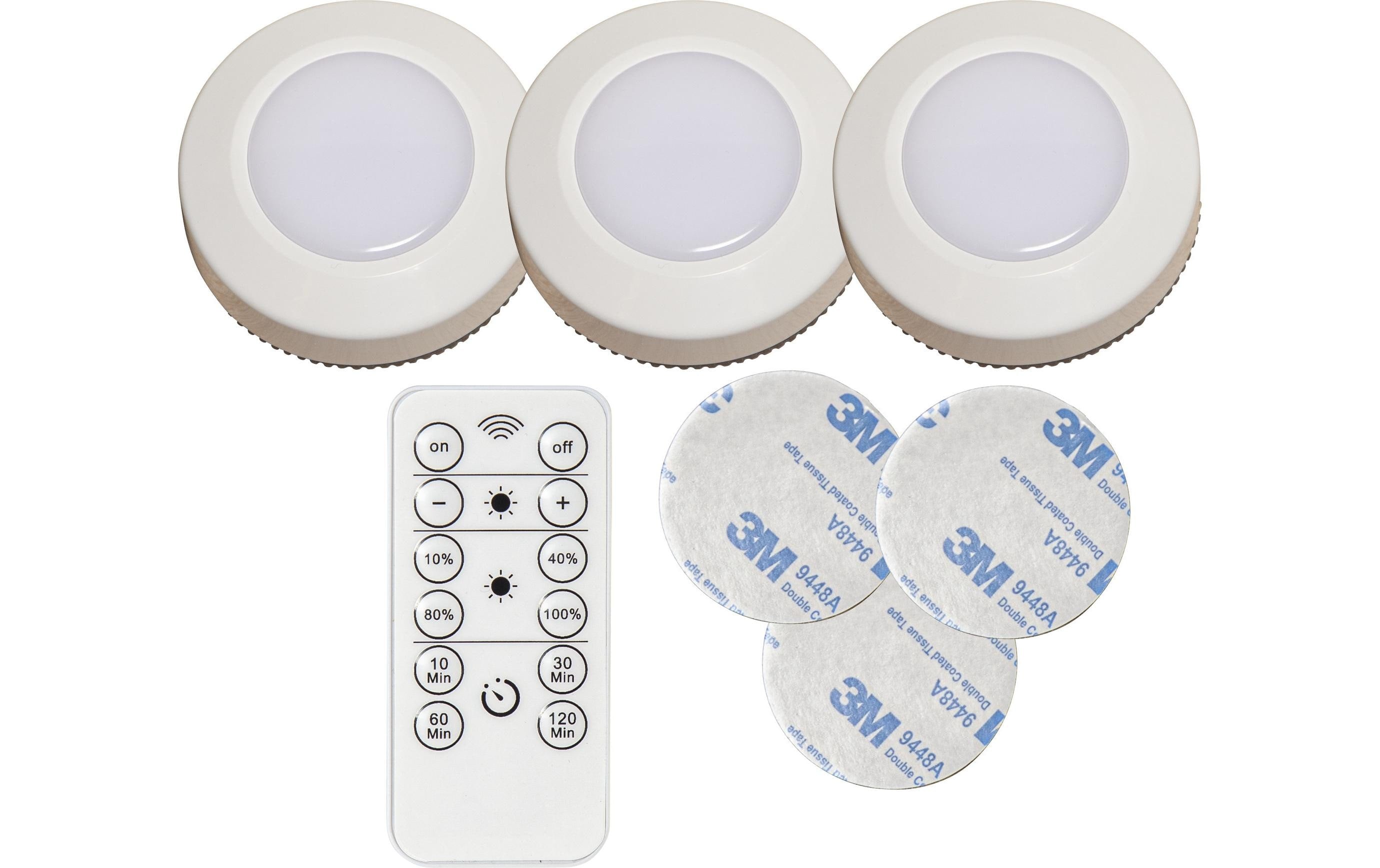 Star Trading LED Pushlight 3er Fernbedienun