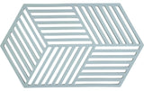 Zone Topfuntersetzer Hexagon, Helblau