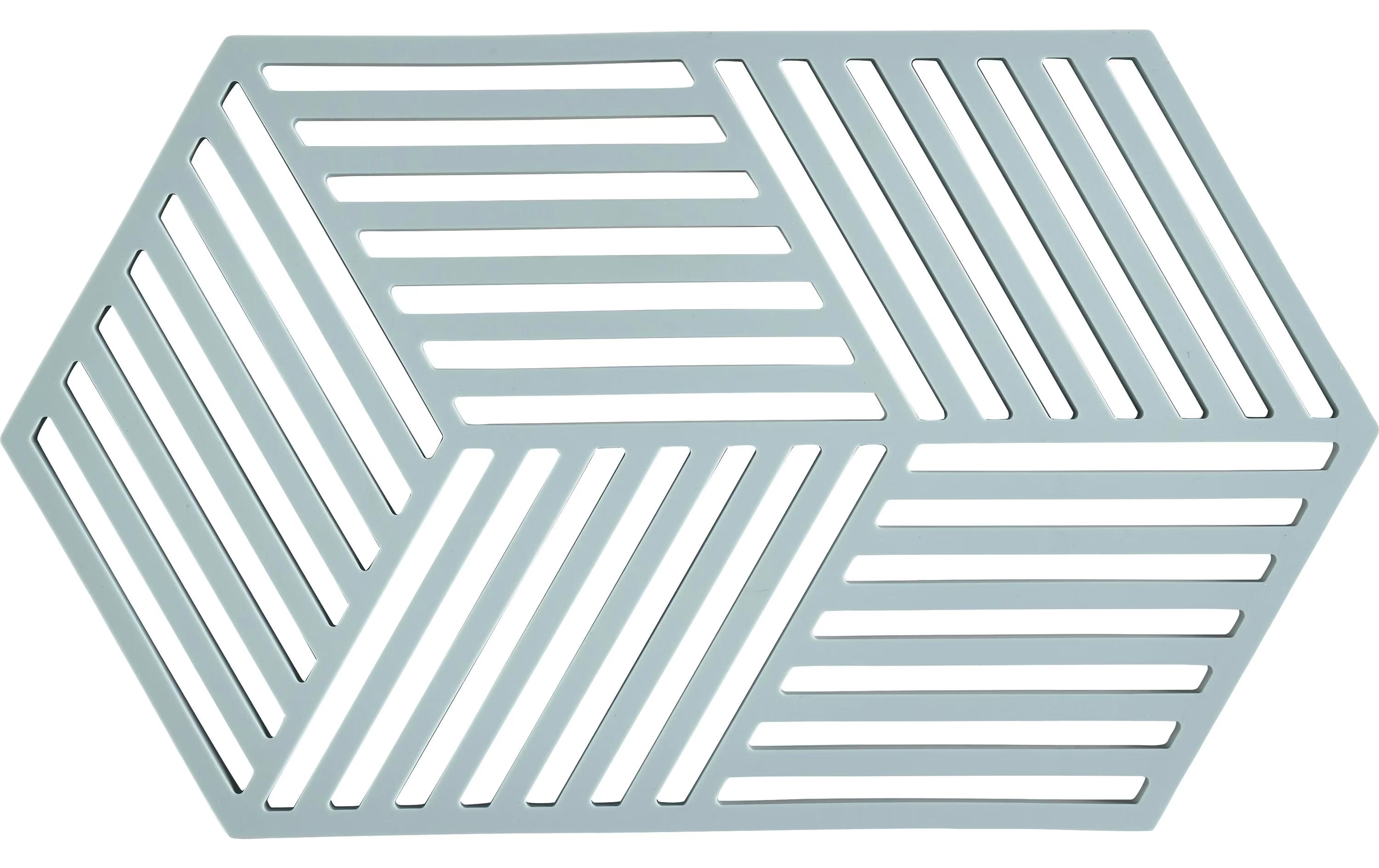 Zone Topfuntersetzer Hexagon, Helblau