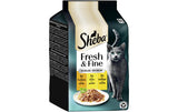 Sheba Fresh&Fine Gelee Truthahn,Huhn&Gefl.