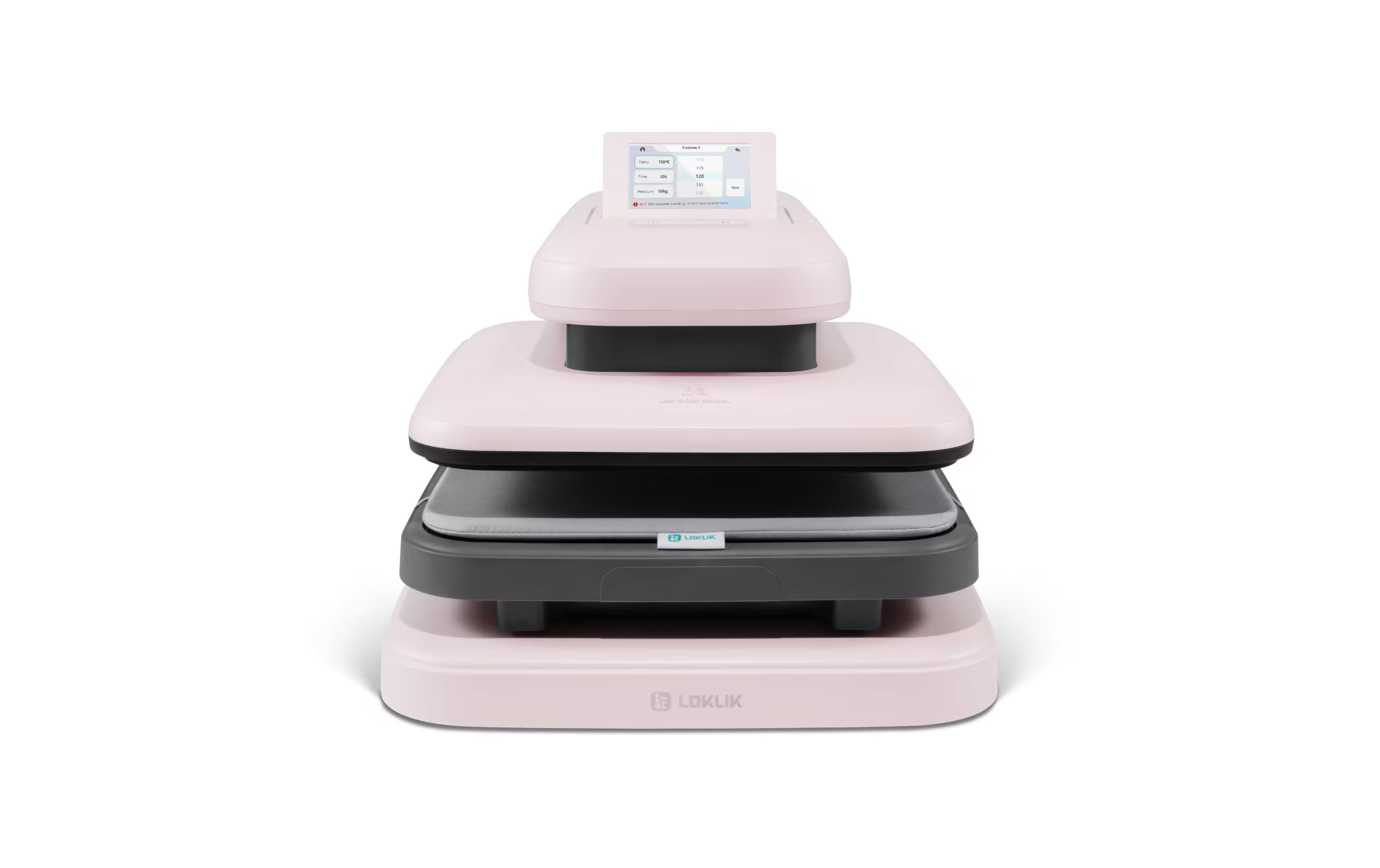 Loklik Transferpresse Auto 2 smart pink