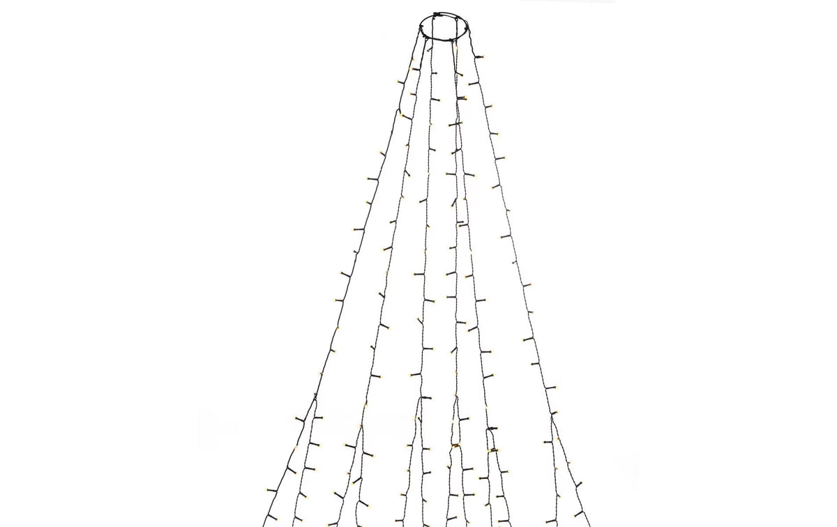Konstsmide LED Baummantel 6 Stränge à 45 LE