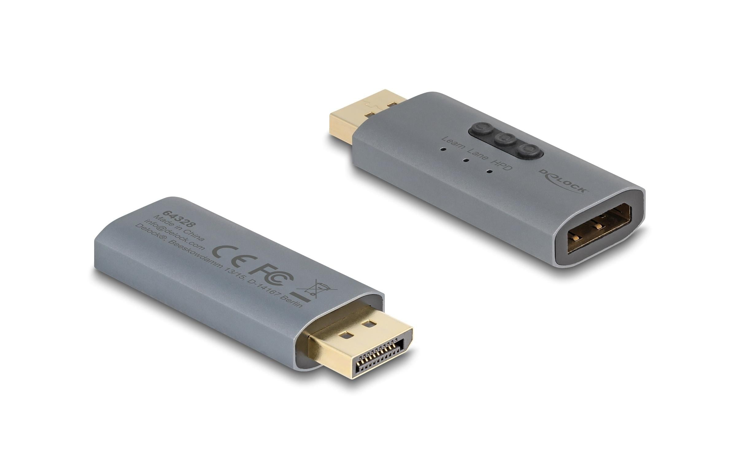 Delock 8k DisplayPort EDID Emulator