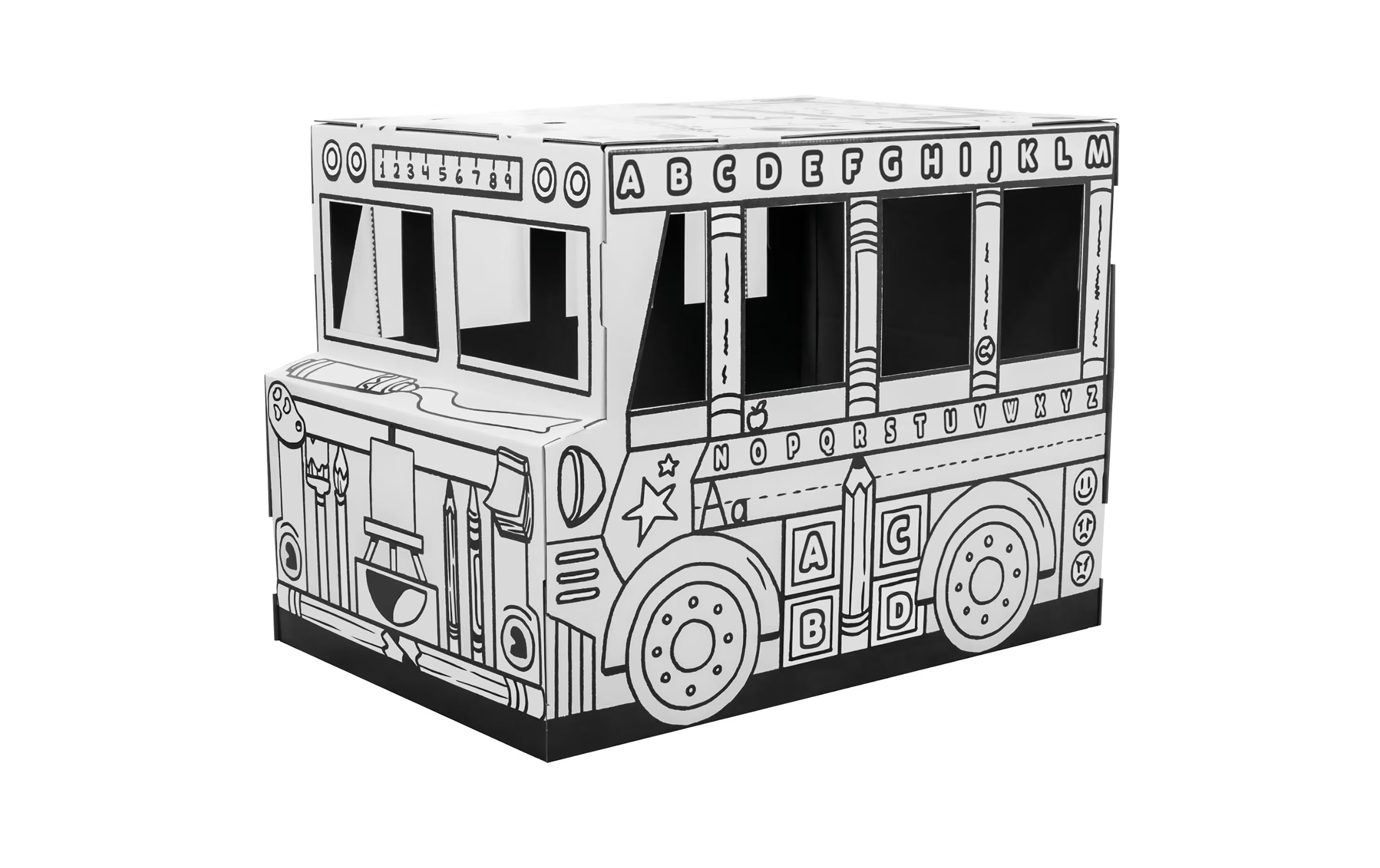 Fellowes Ausmal-Spielbus Outer