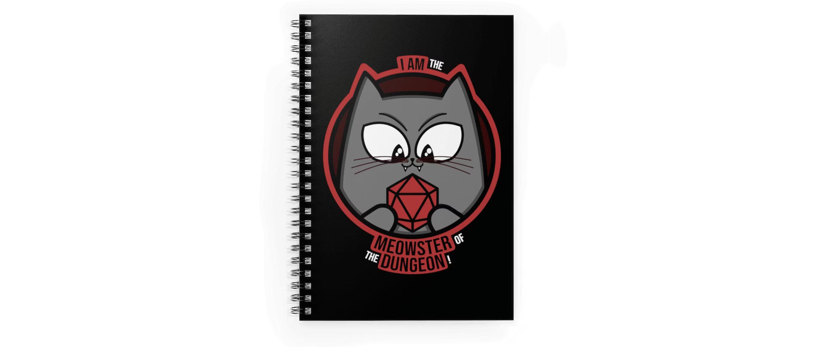 Notizbuch Meowster of the Dungeon