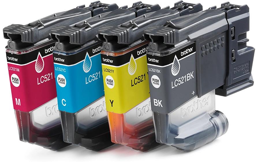 Tinte Brother LC-521M, Value Pack