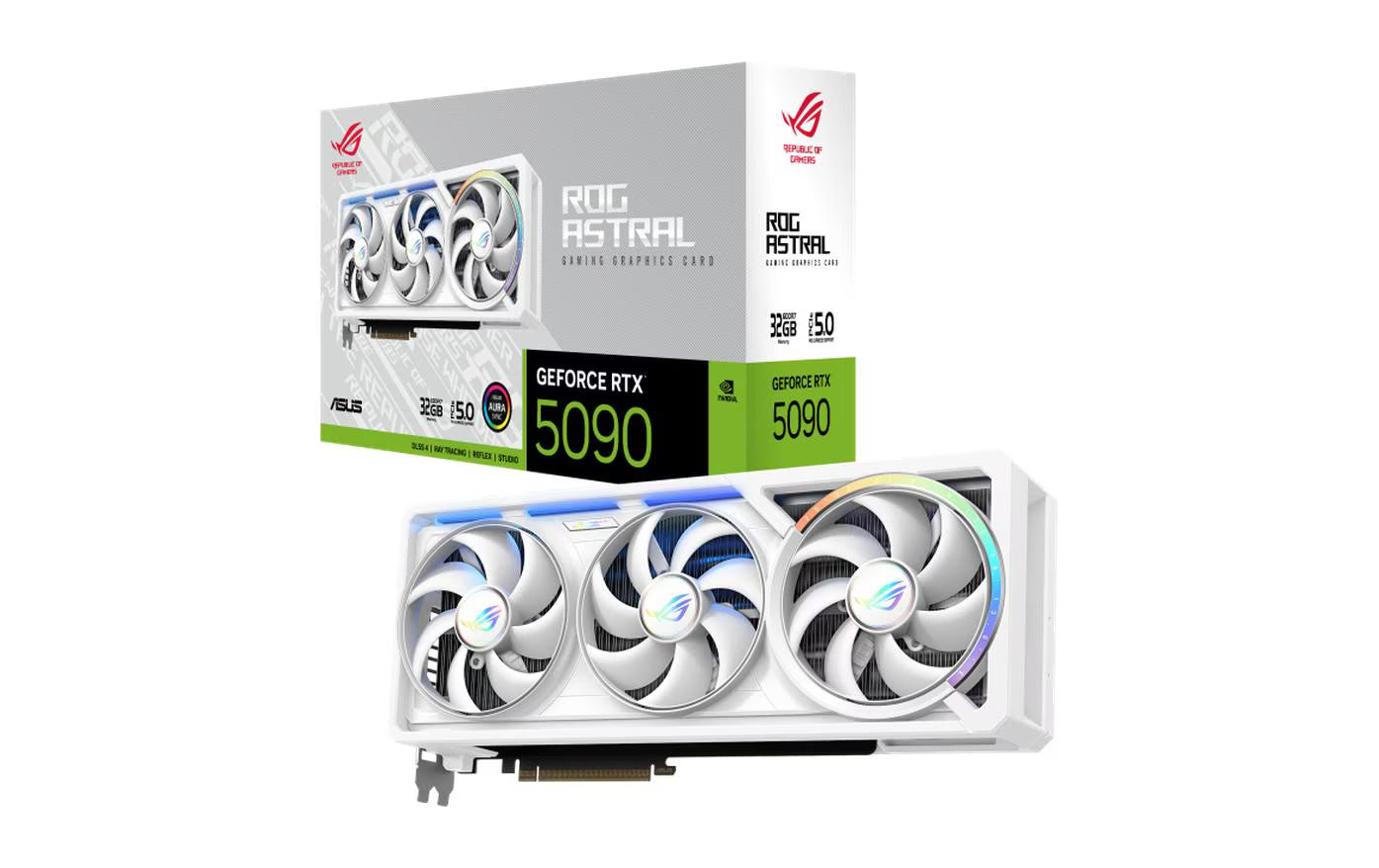 ASUS ROG ASTRAL RTX5090 32G WH GDDR7