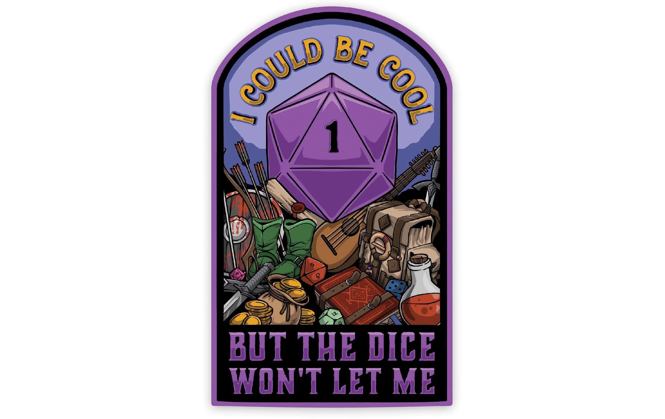 I Could be Cool Sticker