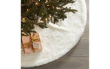 Dameco Christbaumdecke Weiss, Plüsch