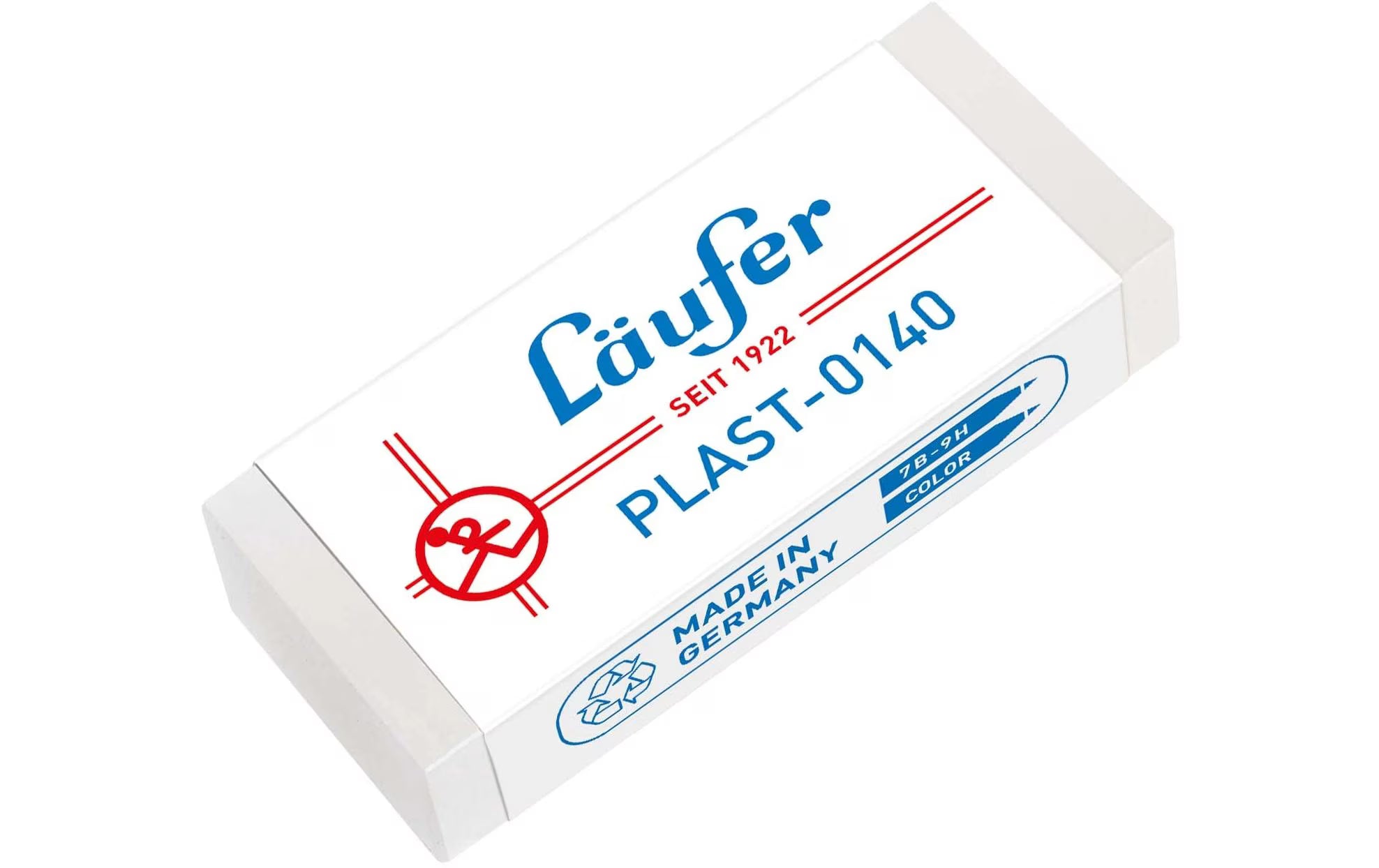 Läufer Radiergummi Plast 0140 Kunststoff