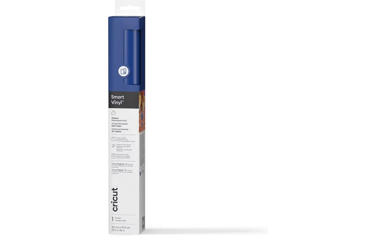 Cricut Vinylfolie Smart Permanent Blau