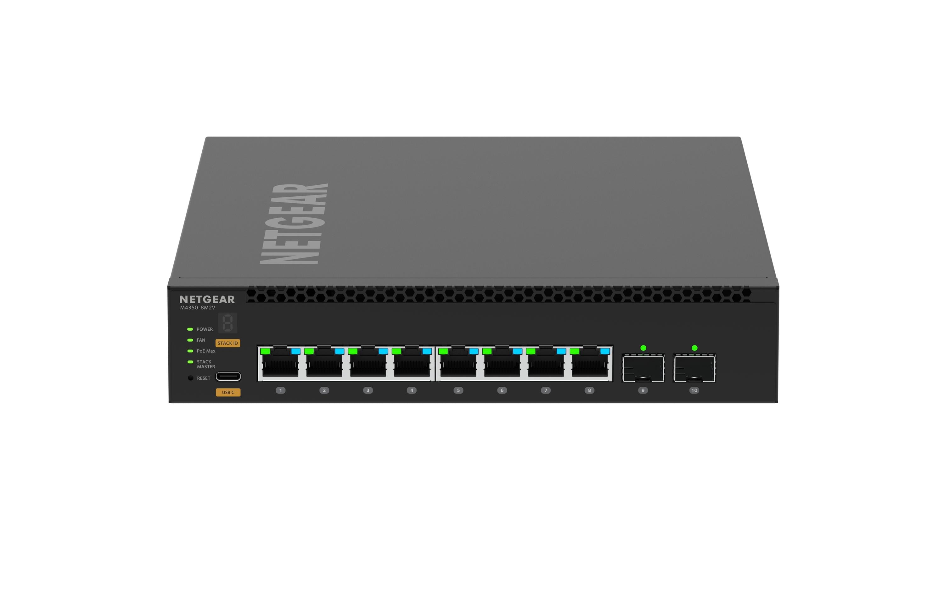 Netgear AV Line M4350-8M2V 8-Port Managed