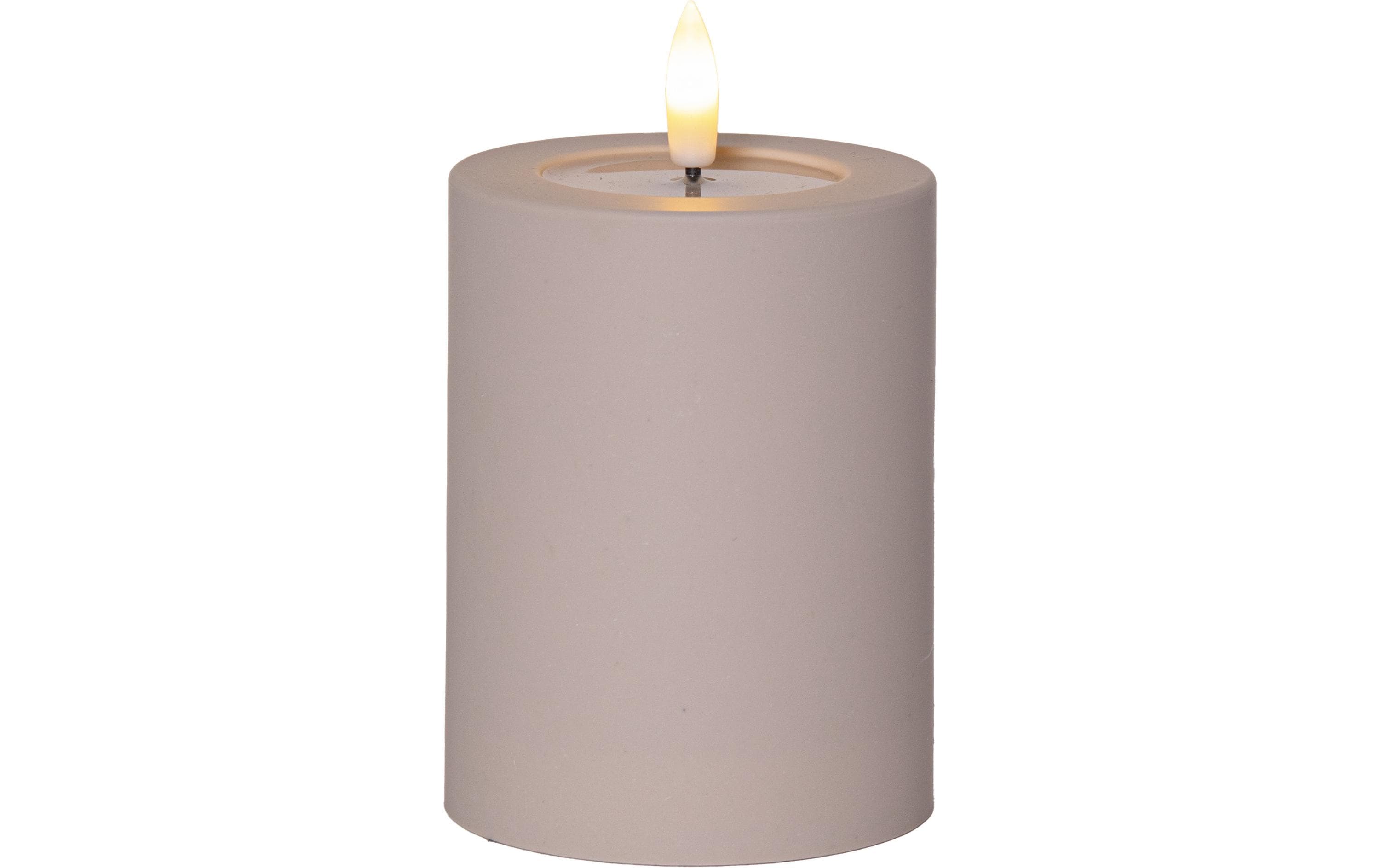 Star Trading LED Pillar Kerze Flamme Soft