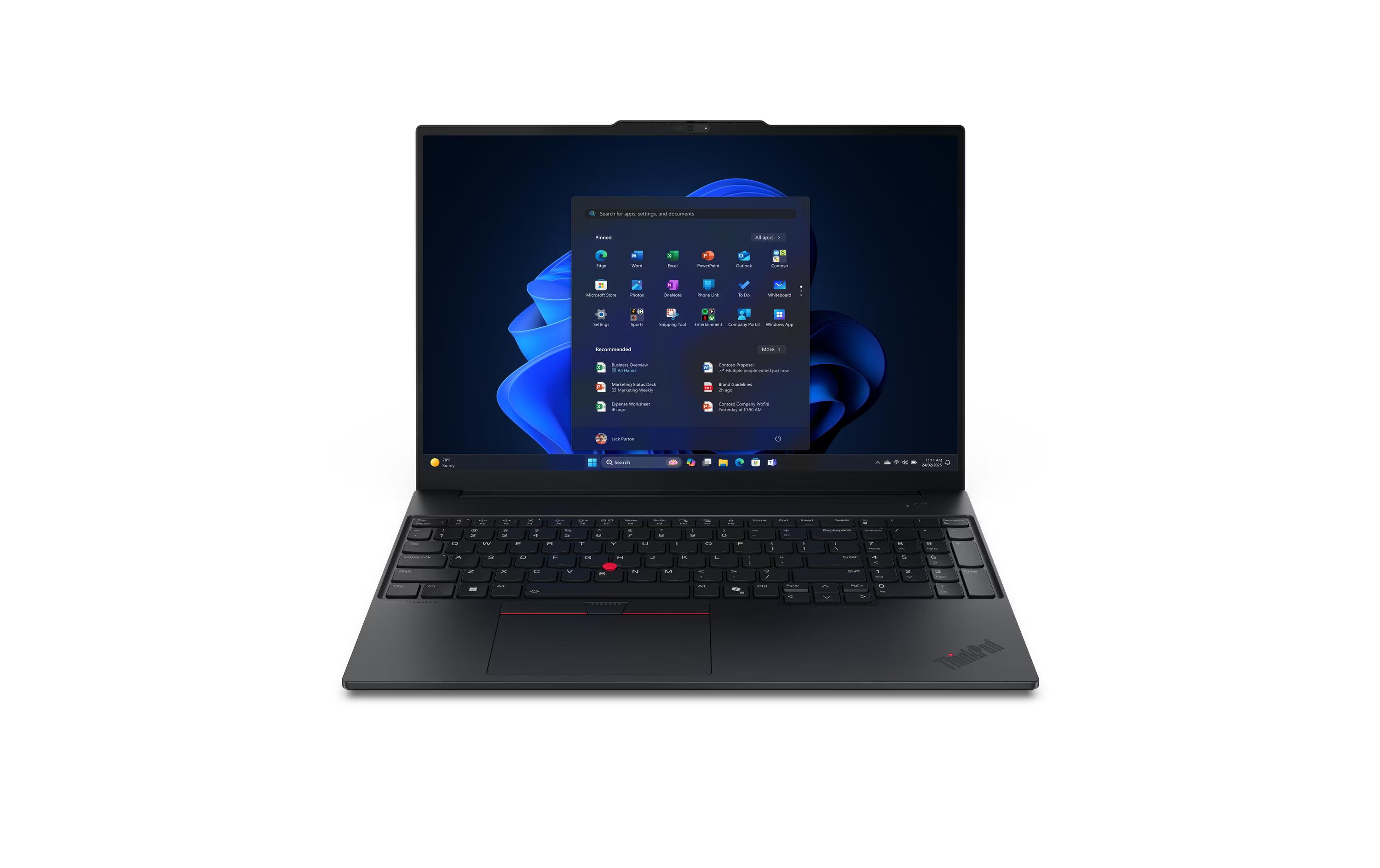 Lenovo ThinkPad E16 G3, Ultra 7 258V, W11-P