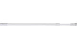 MSV, Duschvorhangstange 70 - 120 cm, Weiss