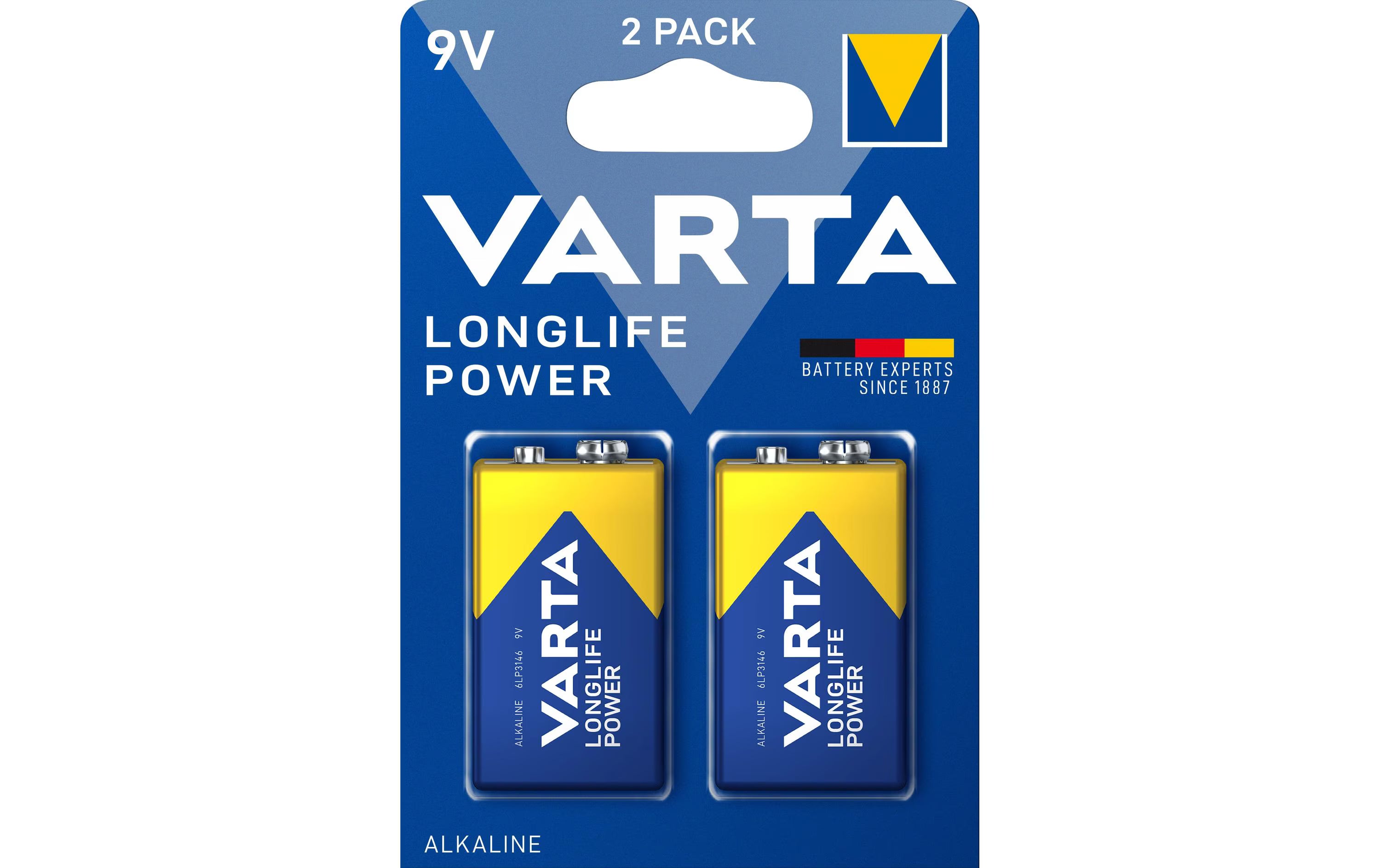 Varta, Batterie Longlife Power 9V E-Block ,