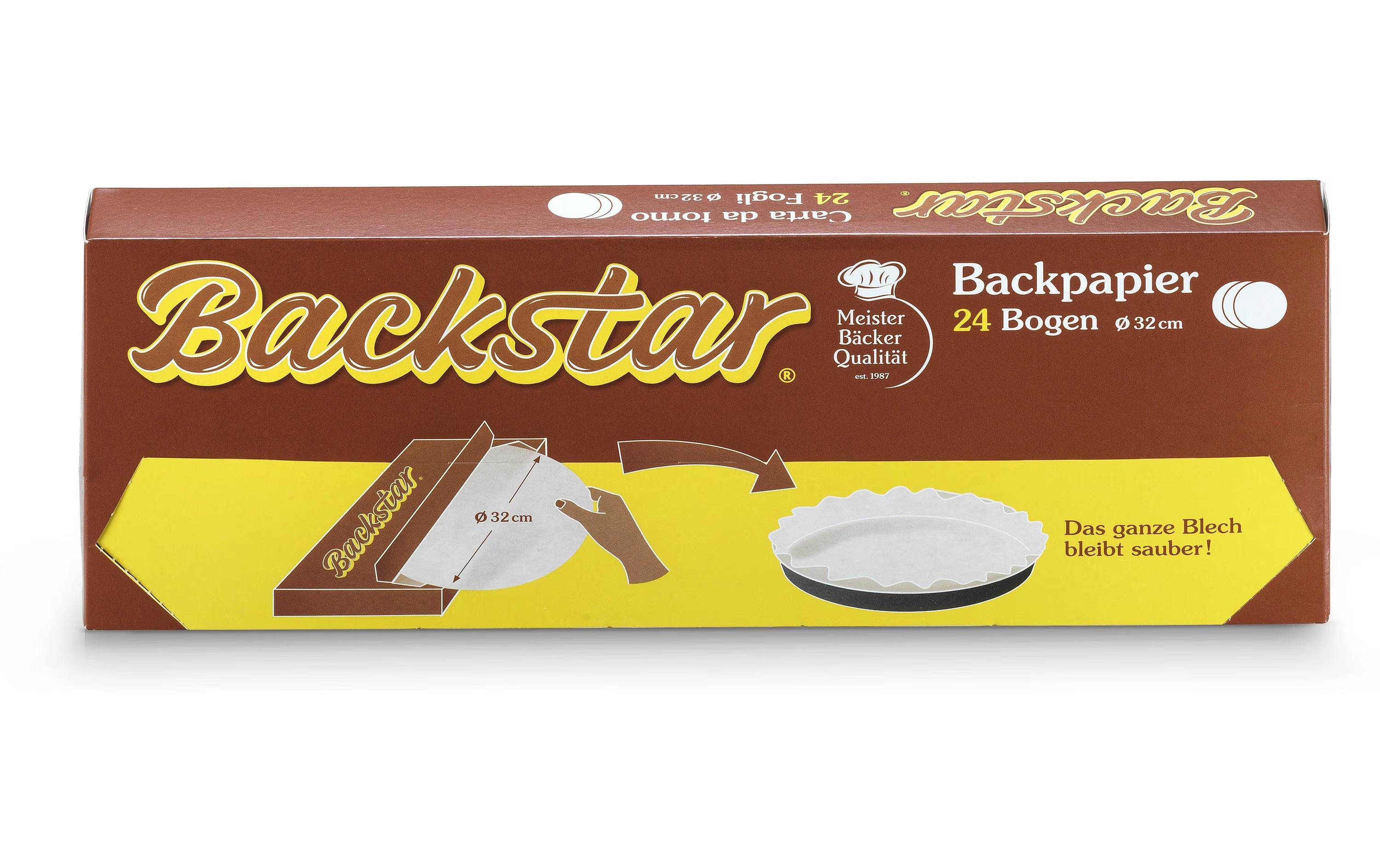 Backstar Bogen rund 24 Stück