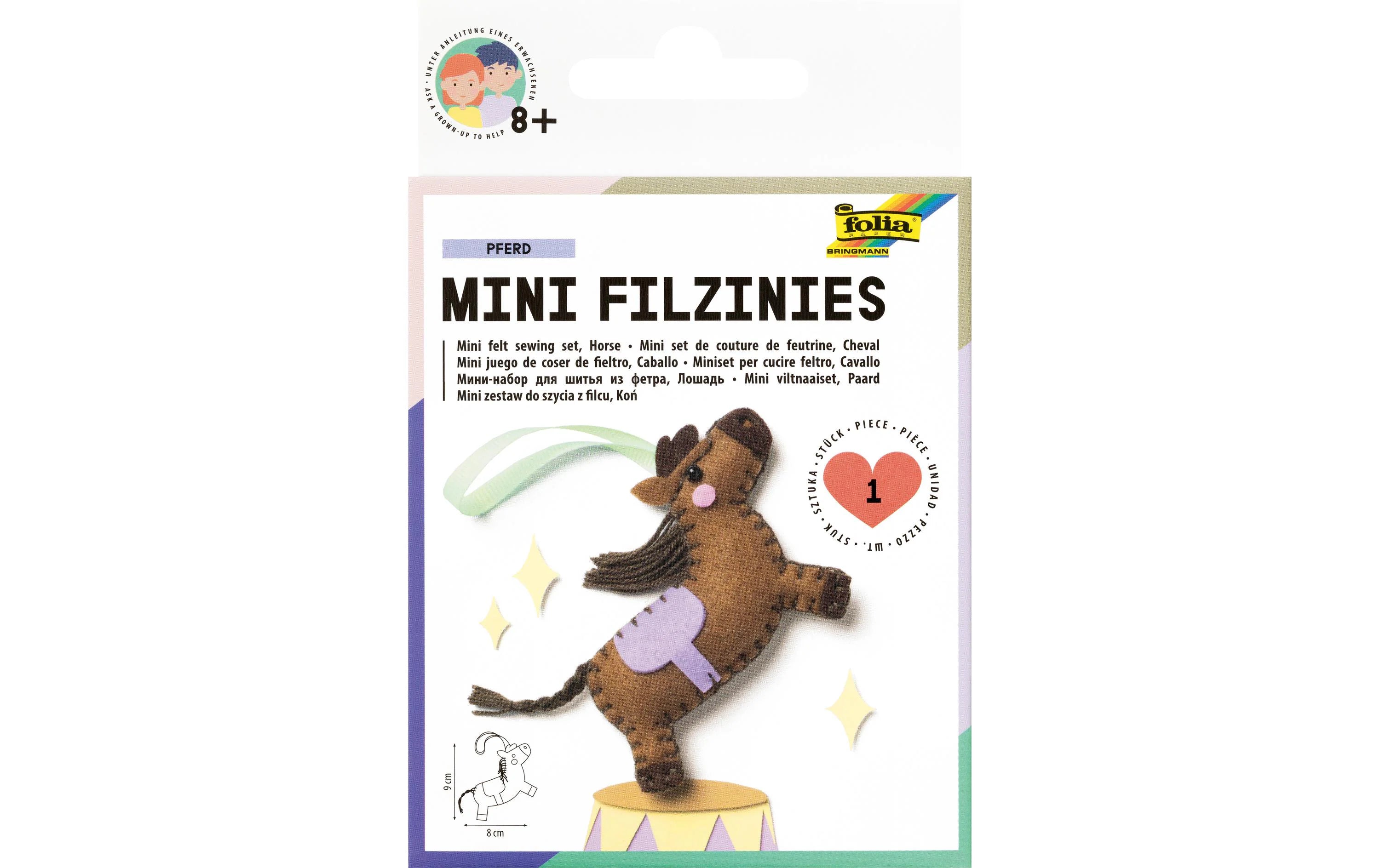 Folia Bastelset Filzinies Pferd