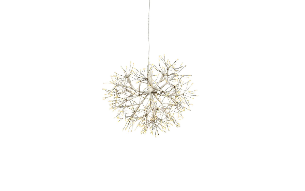 STT LED Flower Starburst 30 weiss