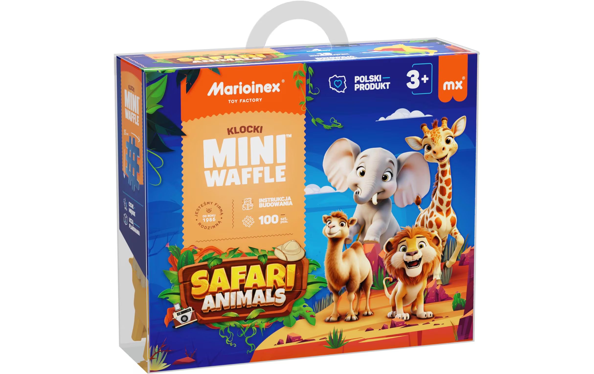 Marioinex Mini Waffle Tier Safari 100