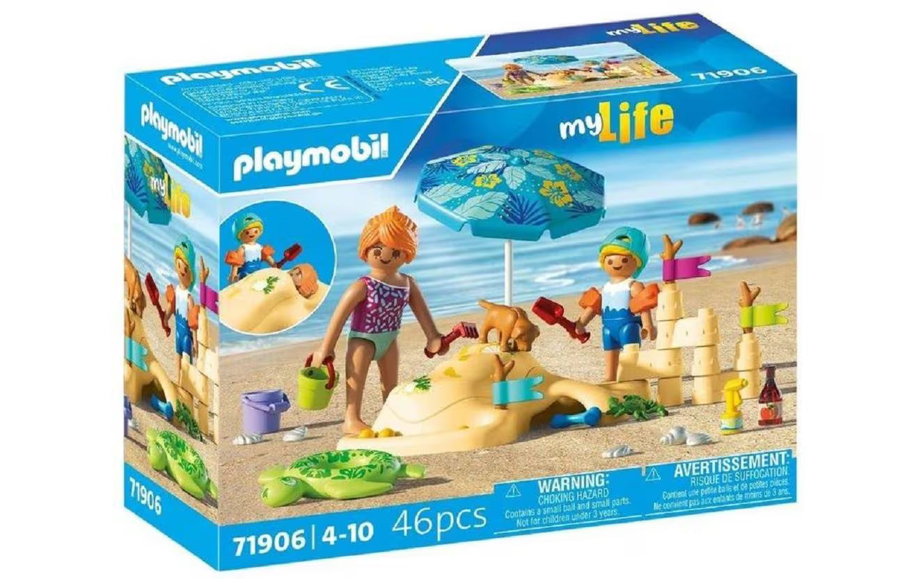 Familienspass am Strand