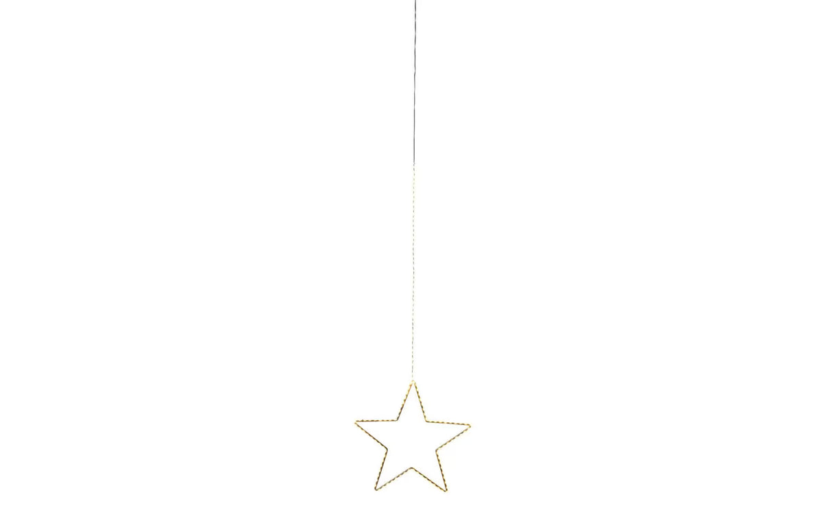 STT LED Fensterhänger Angel Star Ø 38cm