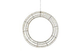 STT LED Angel Wreath Nero 78cm