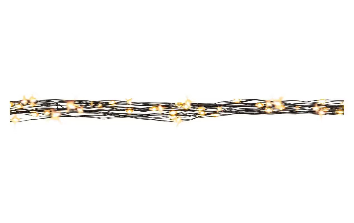 STT Lichterkette Angel Hair 2m, Schwarz
