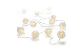 STT Lichterkette LED Lucy 20 silber
