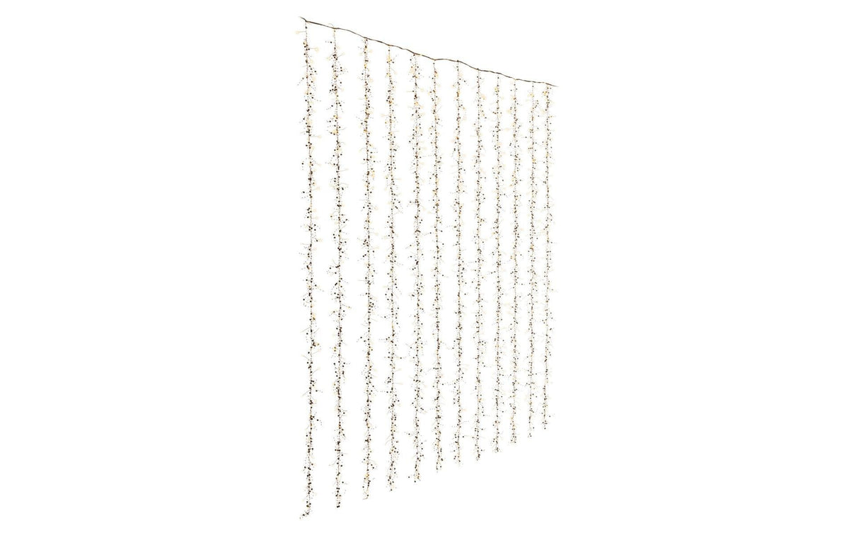 STT LED Lichtvorhang Angel Curtain schwarz