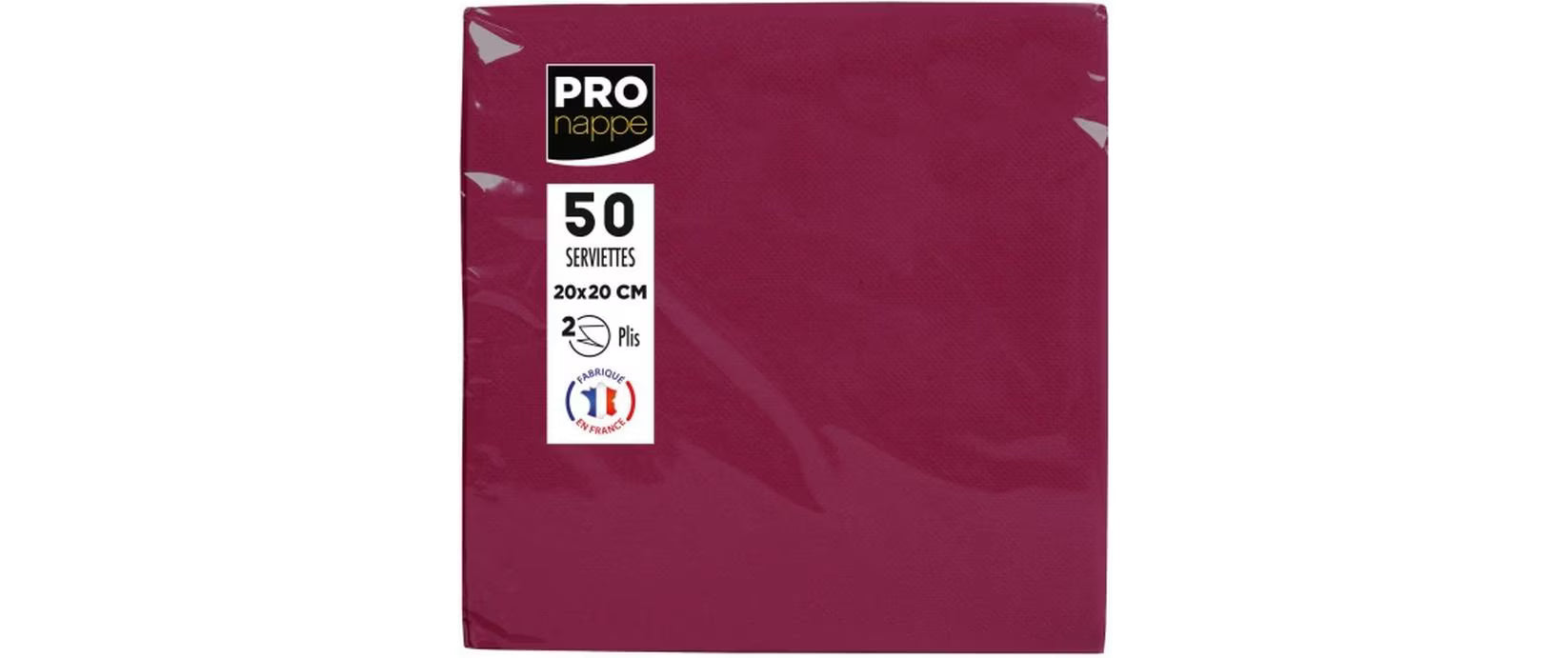 PRO nappe Papierservietten Bordeaux